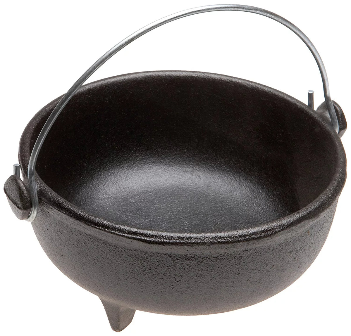 Pre Seasoned Iron Kettle 6 Inch Diameter I515