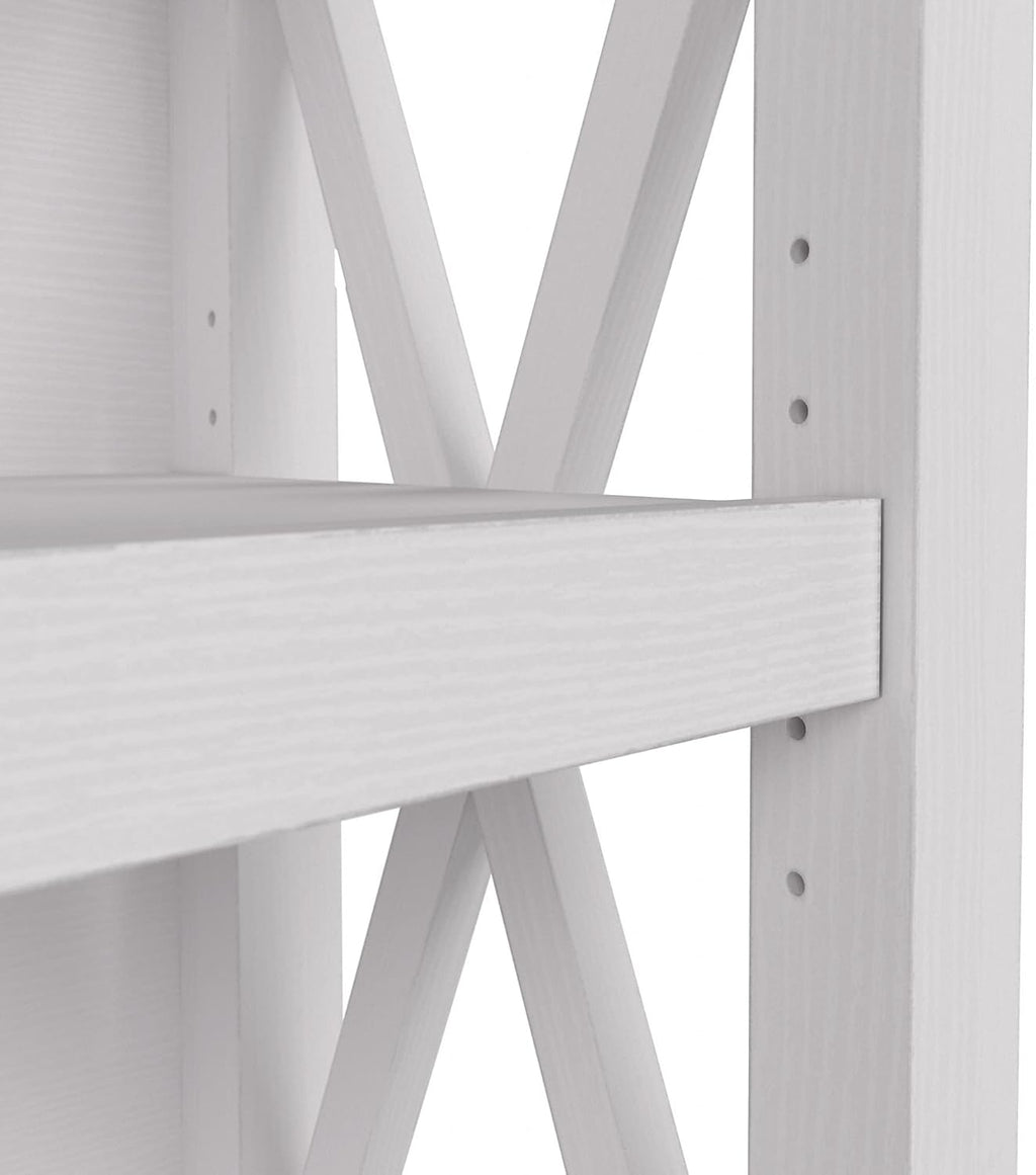 2 Shelf Bookcase in Pure White Oak A1229