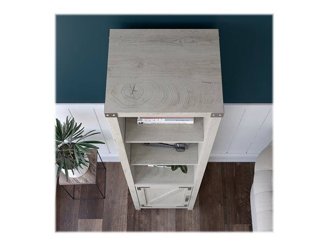 Tall Narrow 5 Shelf Bookcase with Door C81625