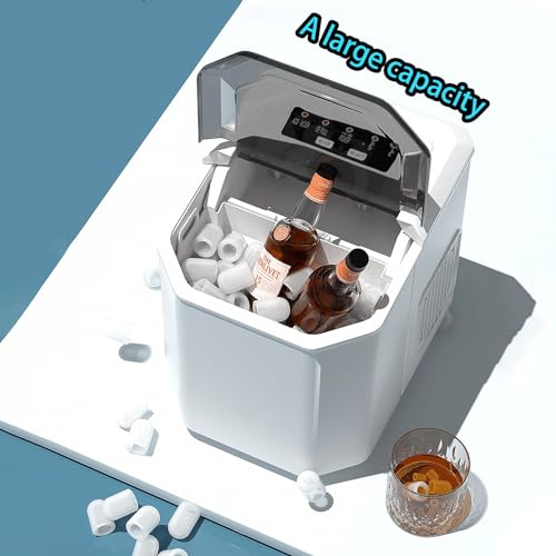 Counter Top Electric Ice Maker Machine with 1.3L, Black S18005