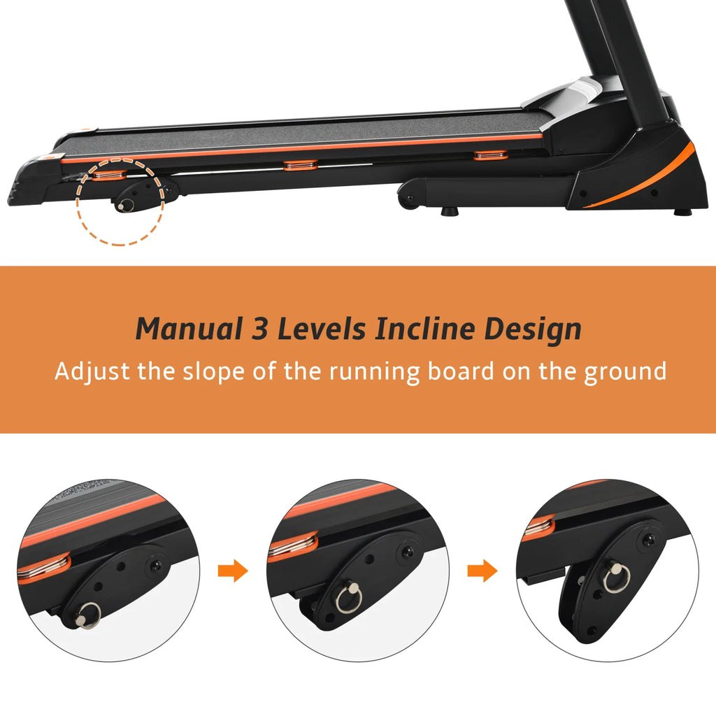 3.5 HP Folding Treadmill 330 LB Capacity N290747