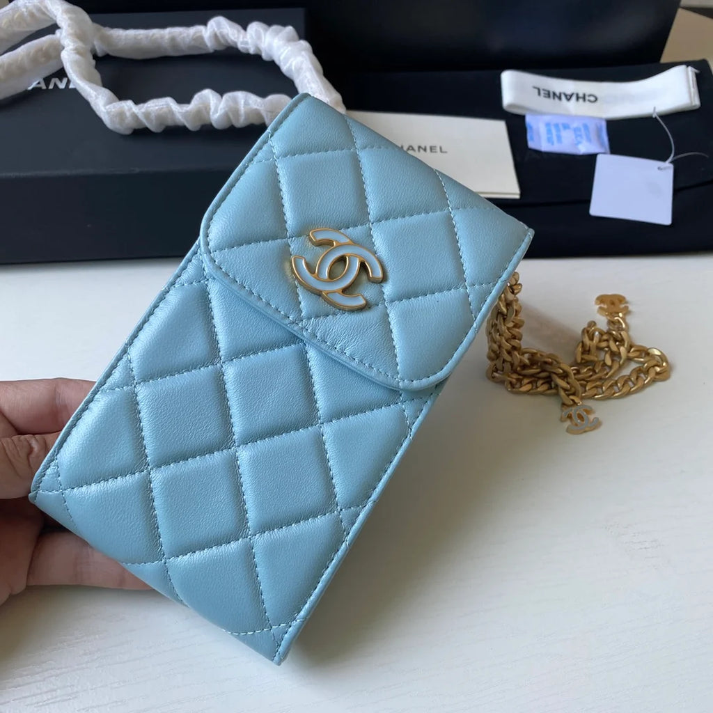 Blue Phone Holder Bag B1142