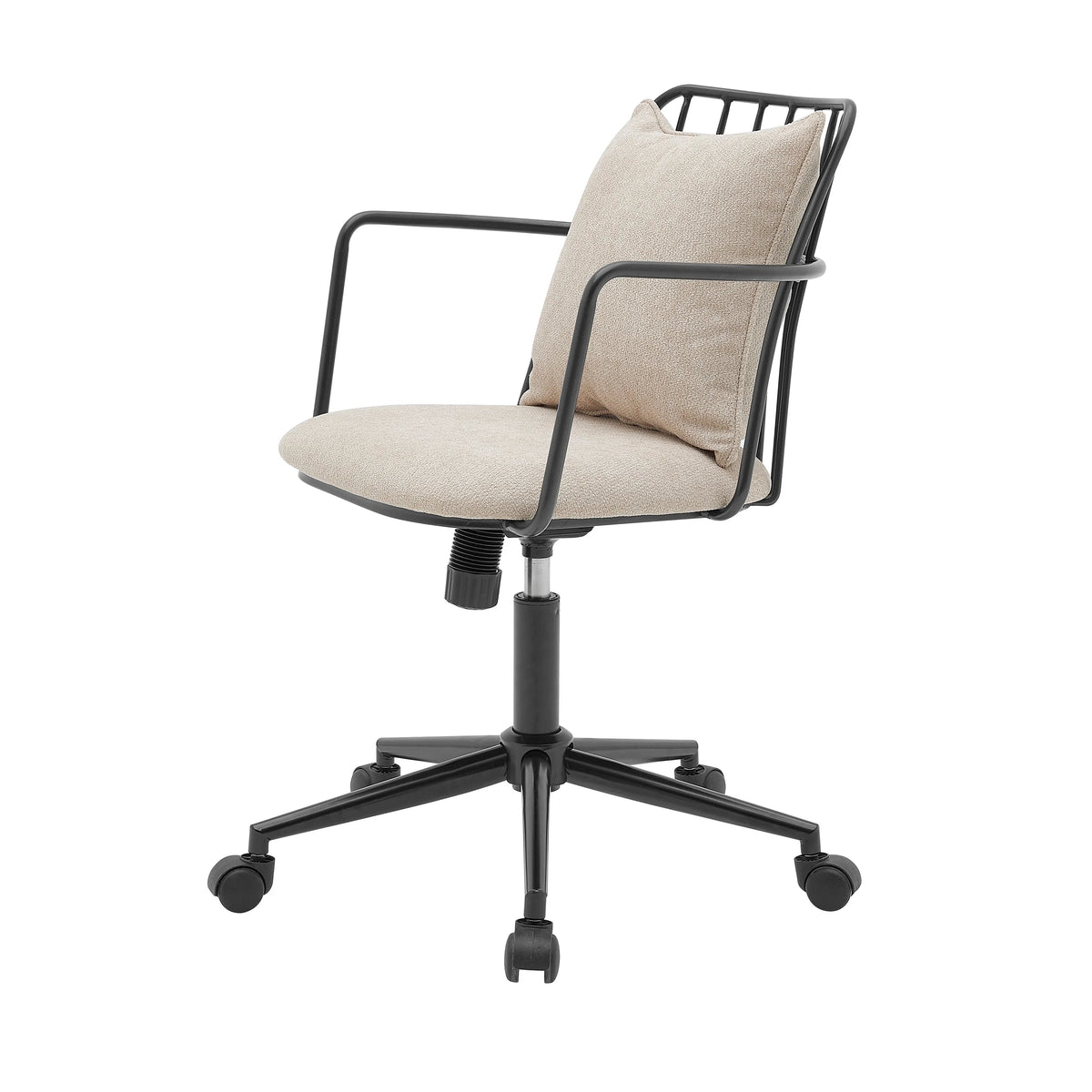 Beige Fabric Office Chair M186447