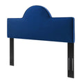 King Size Velvet Blue Navy Headboard A359509