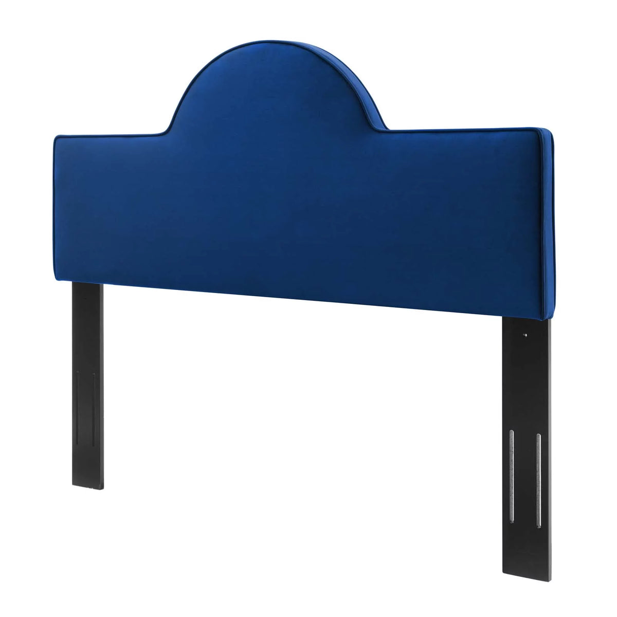 King Size Velvet Blue Navy Headboard A359509
