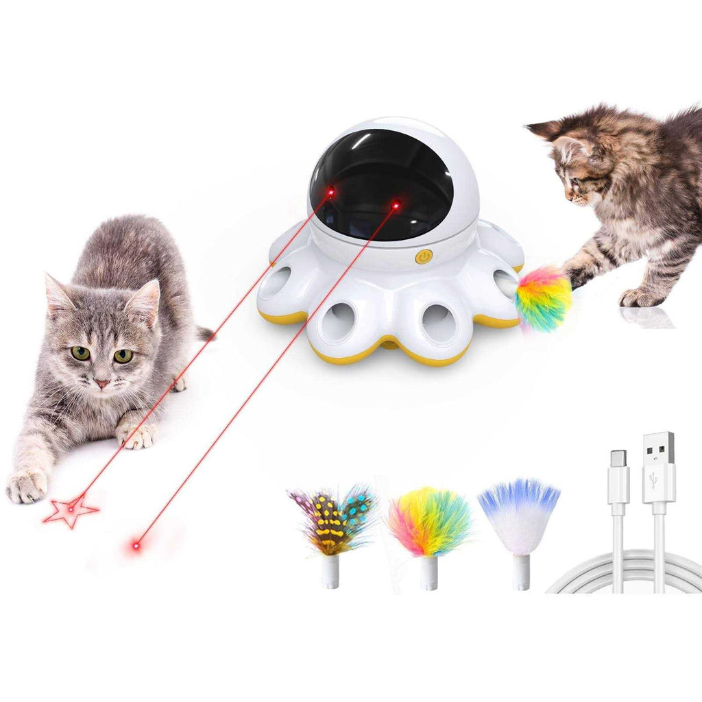 2-in-1 Interactive Cat Laser Toy O839406