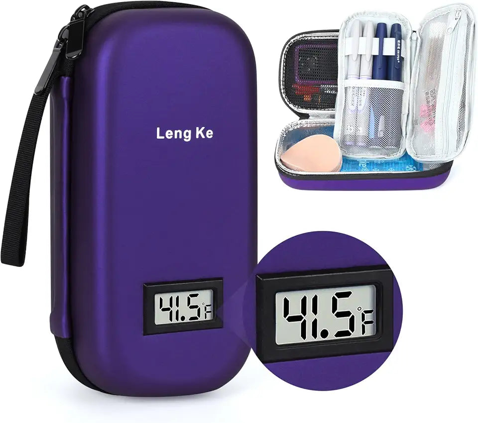 TSA Approved Insulin Cooler Travel Case with Temperature Display F85462