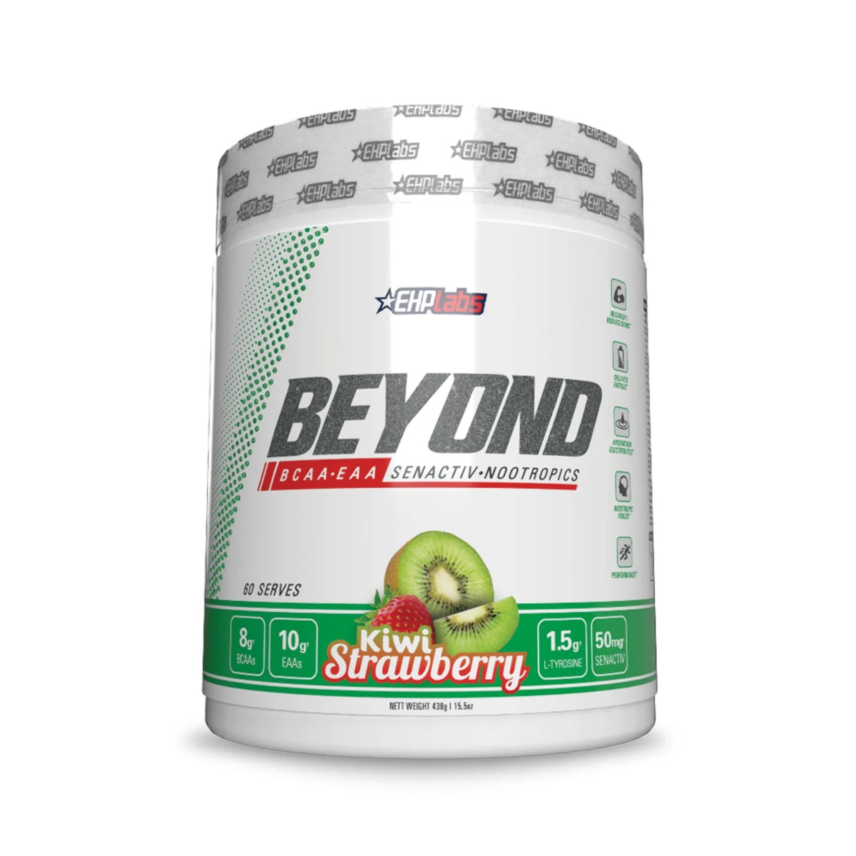 BCAA Powder Amino Acids Supplement 60 Servings Raspberry J846