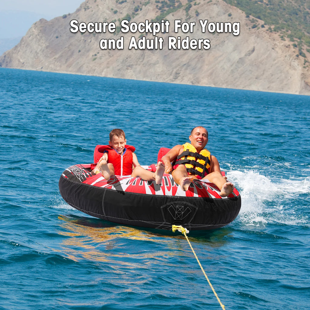 Inflatable Towable Tubes for Boating, 2-Person D751518