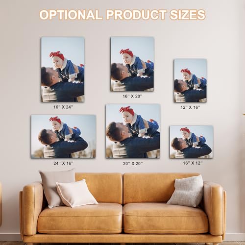 Custom Framed Canvas Prints 8" W x 12" H H7726
