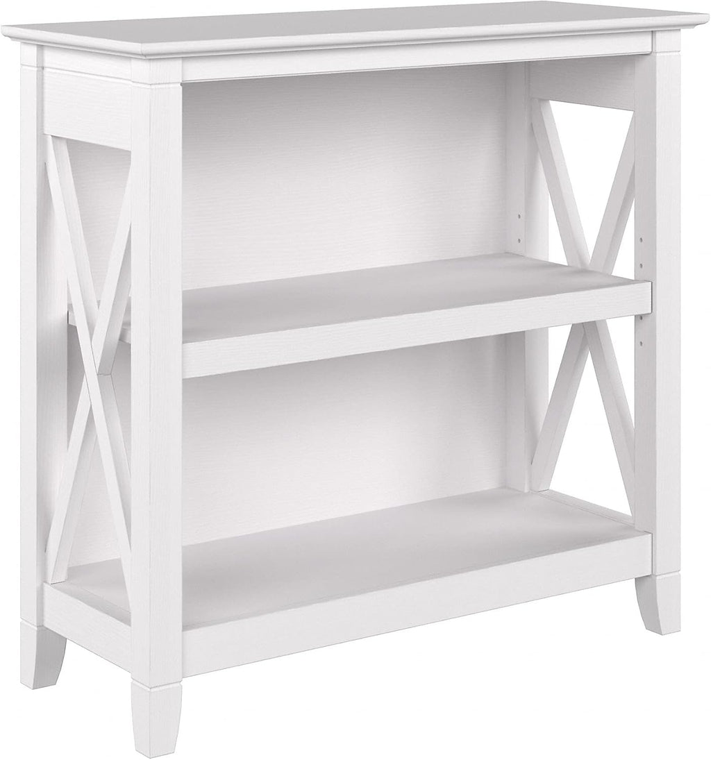 2 Shelf Bookcase in Pure White Oak A1229