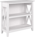 2 Shelf Bookcase in Pure White Oak A1229