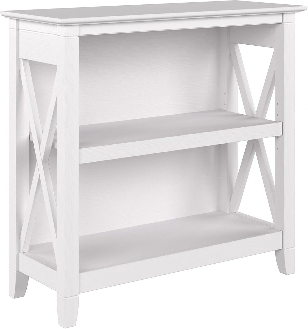 2 Shelf Bookcase in Pure White Oak A1229