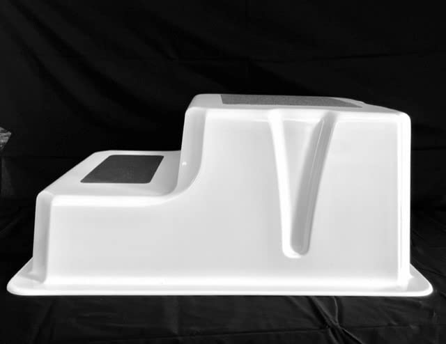 Boat Boarding Steps, Heavy Duty, Non-Skid Grip, 35" x 24" x 17" O72412