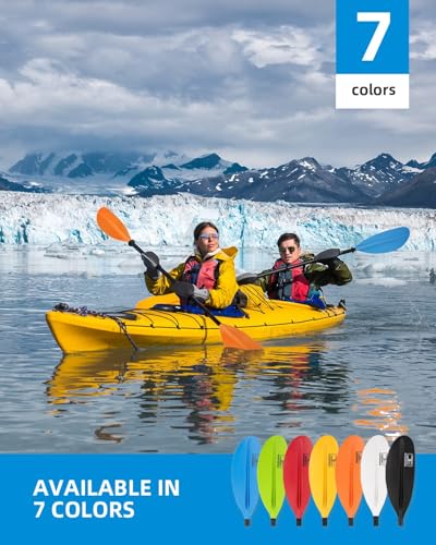 Carbon Fiber Kayak Paddle 90.5in/230cm with Paddle Leash W92692