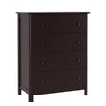 White 4 Drawer Wide Dresser R842786