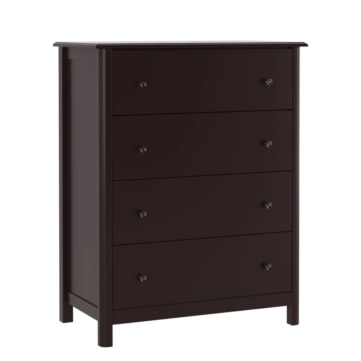 White 4 Drawer Wide Dresser R842786