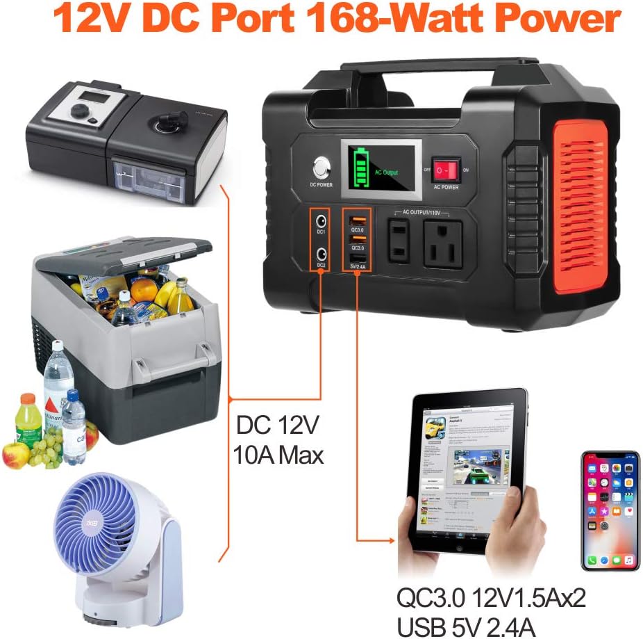 200W Portable Power Station Q243624