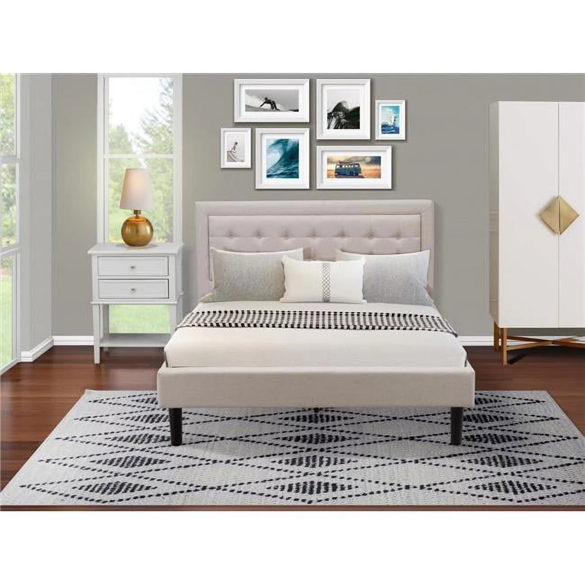 2 Piece Bedroom Furniture Set S566639
