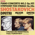 Piano Concerto 2 / Symphony for Strings Classical CD T443