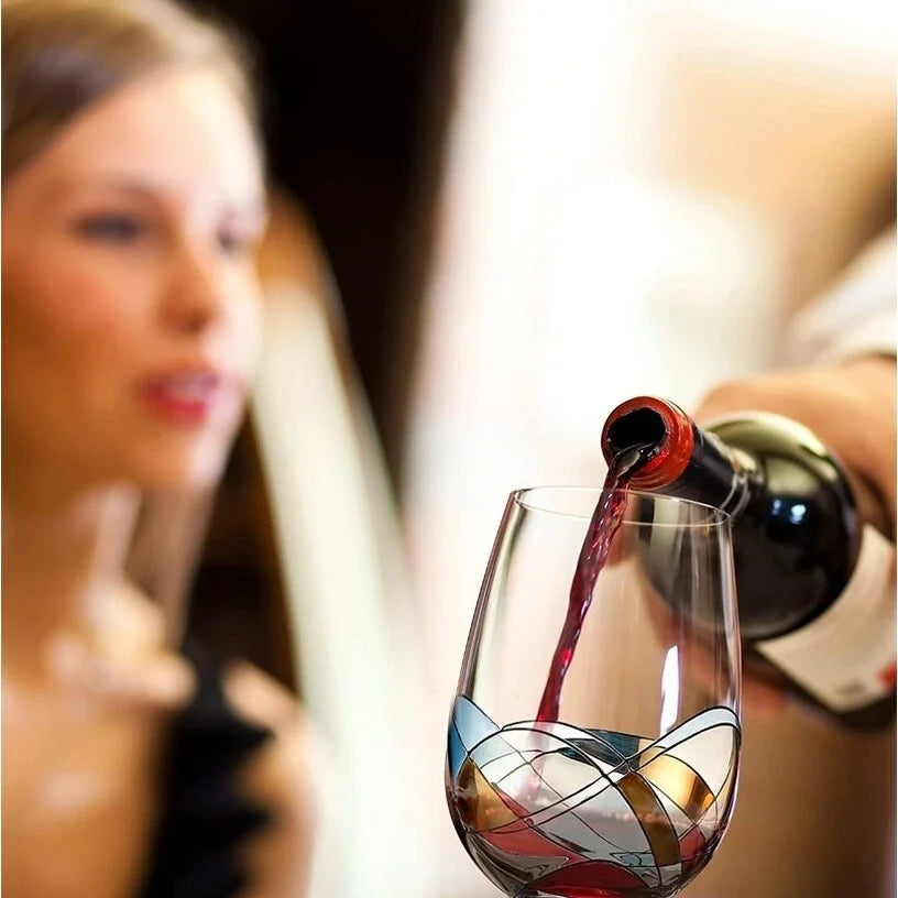 Stemless Wine Glasses Gift Set D816