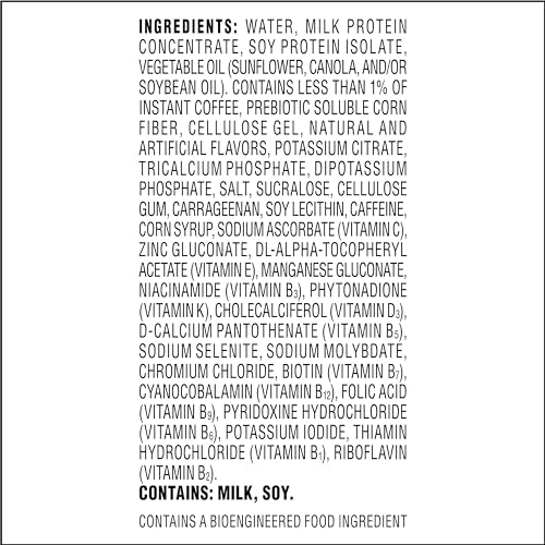 Iced Coffee Flavored Protein Shake 12 Pack V52373