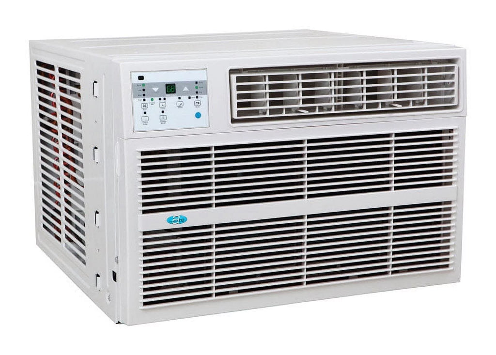 8,000 BTU Window Air Conditioner with Electric Heater G786783