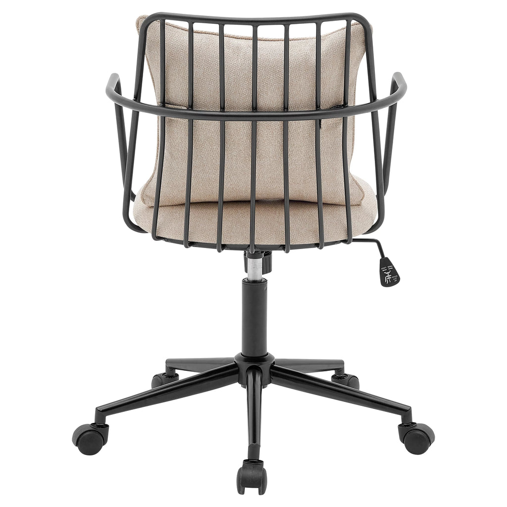 Beige Fabric Office Chair M186447