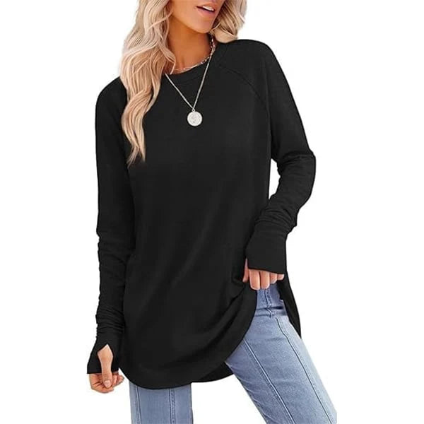 Women's Long Sleeve Round Neck F521