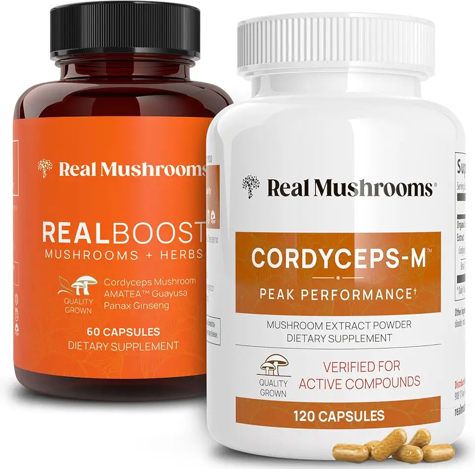 60ct and 120ct Mushroom Capsules Bundle S12011
