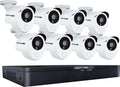 8-Channel DVR with 8 Cameras Night Vision T261114