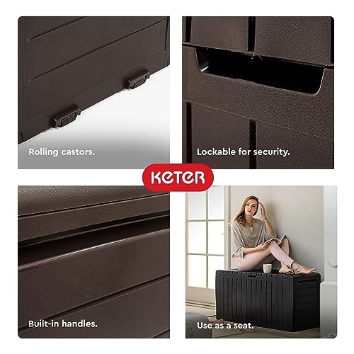 71 Gallon Resin Outdoor Storage Box H277