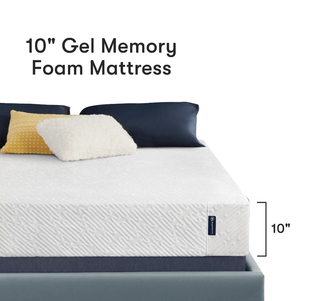 Queen Cooling Gel Memory Foam Mattress L328483