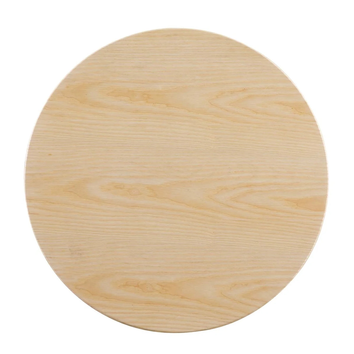28" Round Wood & Metal Dining Table M232