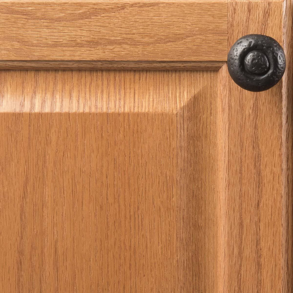 Black Iron Mushroom Cabinet Knob E535732