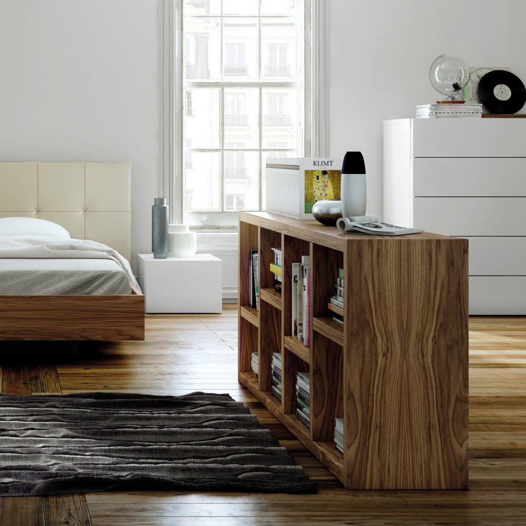 Walnut 4 Level Bookcase W82889