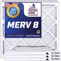 13x66x1a MERV 8 Pleated HVAC Air Filter 4-Pack Z28936