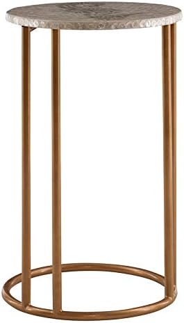 Gold Metal Accent C Table G536555
