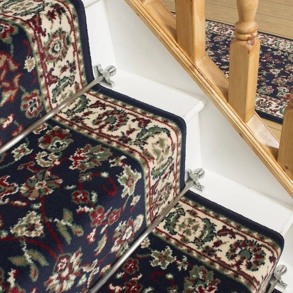Persian Blue Stair Carpet Runner W8280