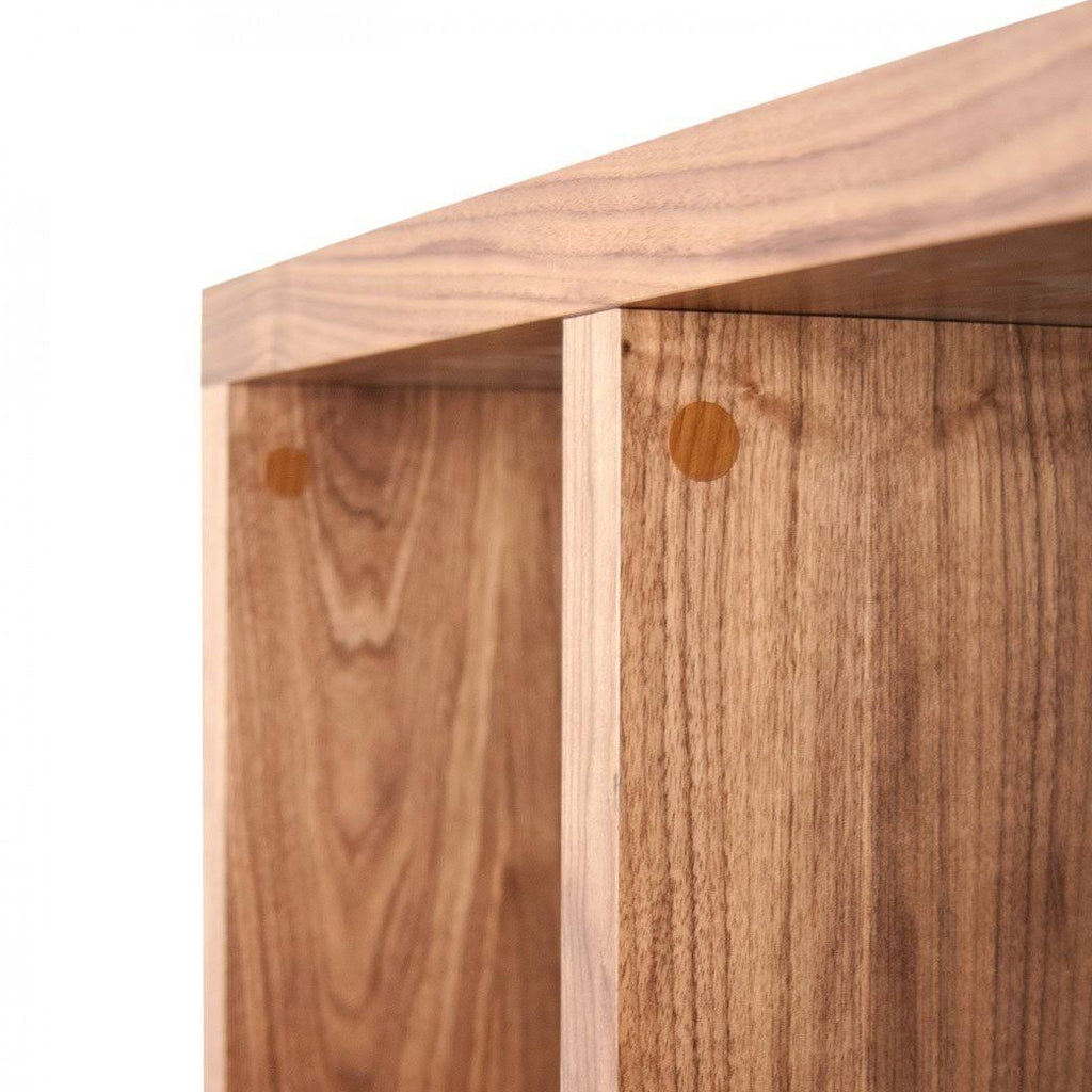 Walnut 4 Level Bookcase W82889