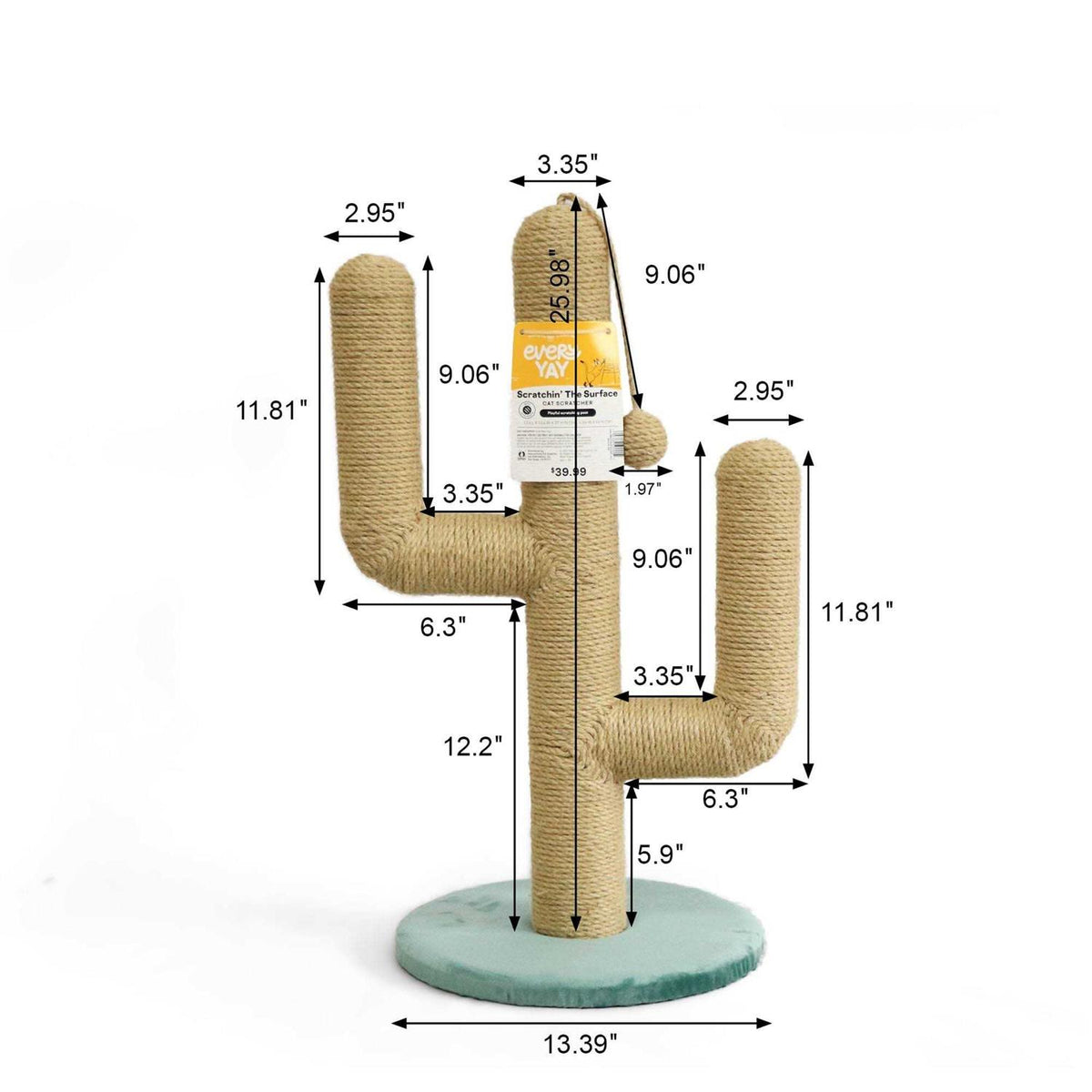 Cactus Cat Scratcher I82730