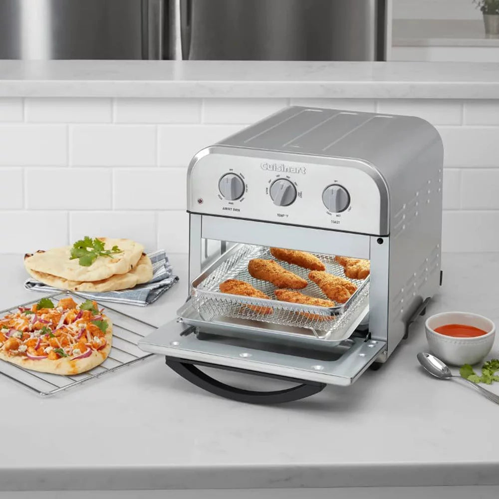 Compact AirFryer Convection Toaster Oven Stainless Steel E430