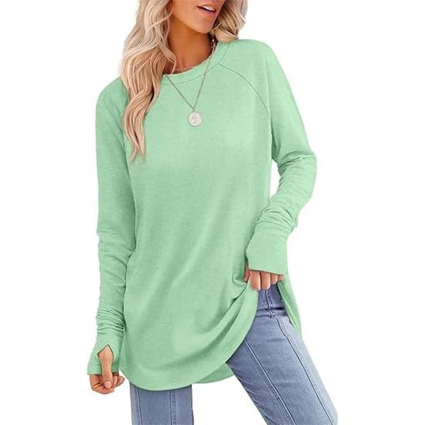 Women's Long Sleeve Round Neck F521