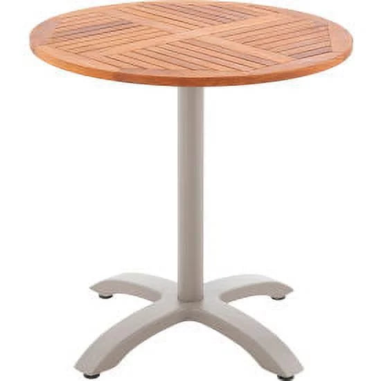 Round Outdoor Teakwood Café Table F50268