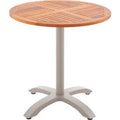 Round Outdoor Teakwood Café Table F50268