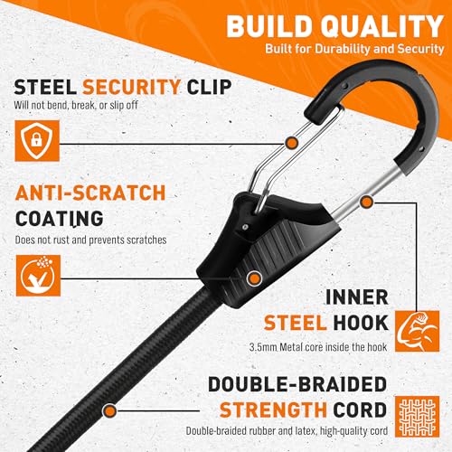 31-Piece Bungee Cords Assortment R395855