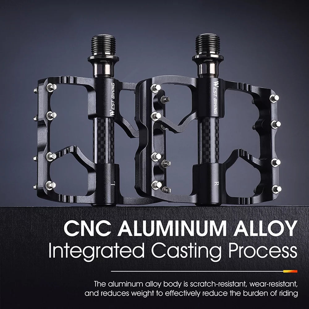 Ultralight Aluminum Alloy Wide Flat Bike Pedals G793674