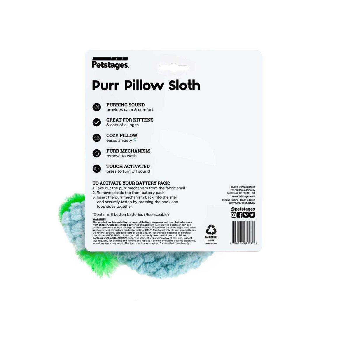 Plush Cat Toy K7675