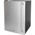 20-Inch 4.4 Cu. Ft. Left Hinge Compact Refrigerator with Stainless Steel Door R901