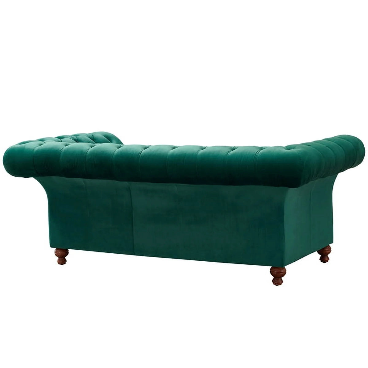 Green Fabric Sloped Arm Loveseat A744496